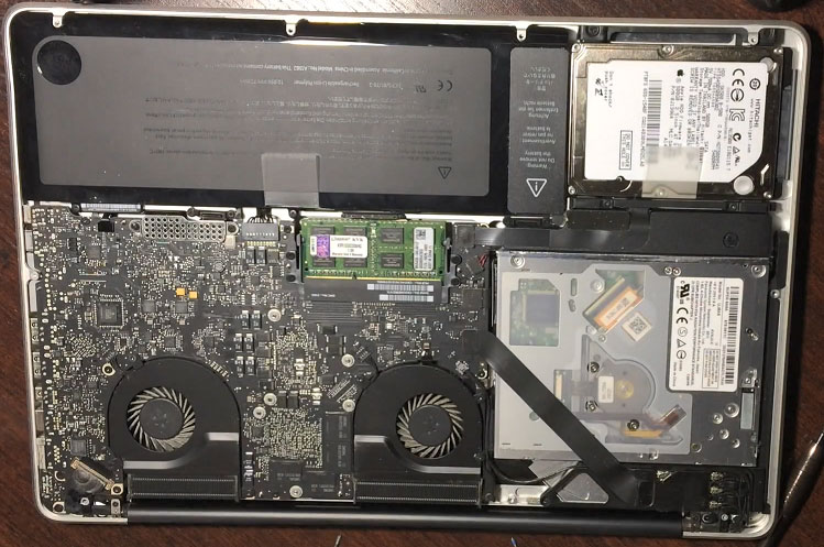 replace a mac hdd for a ssd